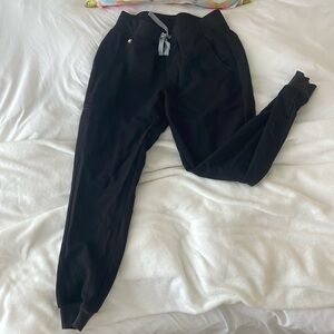 Figs Black Zamora Jogger Pants